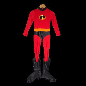 SPIRIT HALLOWEEN DISNEY PIXAR INCREDIBLE'S COSTUME – JUMPSUIT – CHILD  MEDIUM
